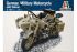Немецкий военный мотоцикл с коляской (Italeri 7403) 1/9