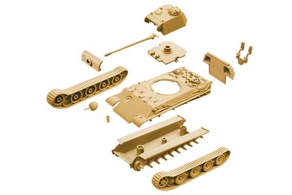 Pz. Kpfw. V Panther Ausf.G (Italeri 7504) 1/72