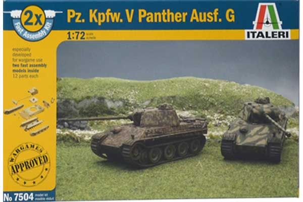 Pz. Kpfw. V Panther Ausf.G (Italeri 7504) 1/72