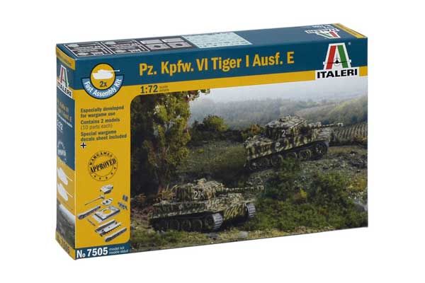 Pz. Kpfw. VI TIGER I Ausf. E (Italeri 7505) 1/72