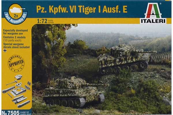 Pz. Kpfw. VI TIGER I Ausf. E (Italeri 7505) 1/72