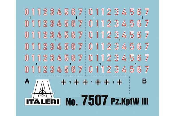 Pz. Kpfw. III Ausf. J  (Italeri 7507) 1/72