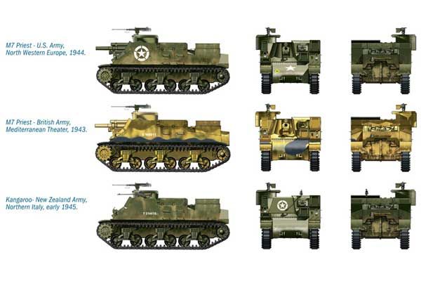 M7 Priest/Kangaroo (Italeri 7513) 1/72