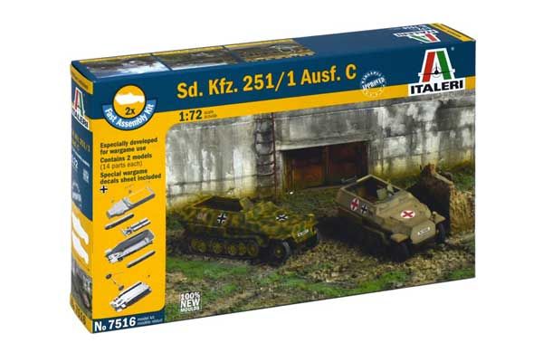 Sd.Kfz. 251/1 Ausf. C (Italeri 7516) 1/72