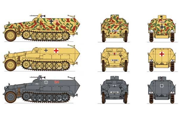 Sd.Kfz. 251/1 Ausf. C (Italeri 7516) 1/72