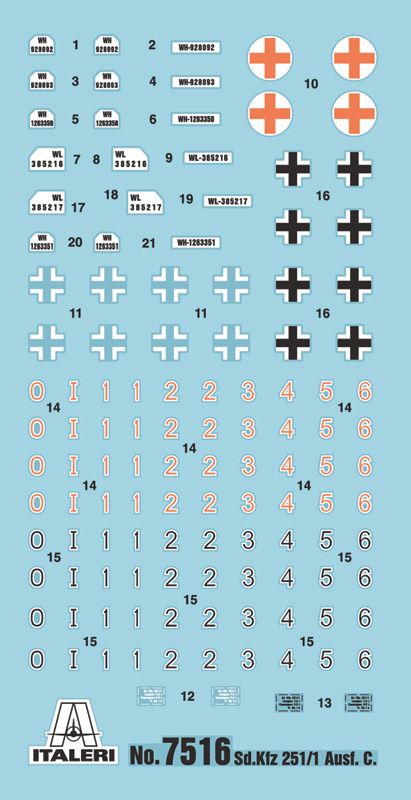 Sd.Kfz. 251/1 Ausf. C (Italeri 7516) 1/72