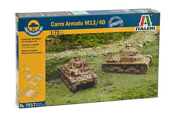 Carro Armato M13/40 (Italeri 7517) 1/72