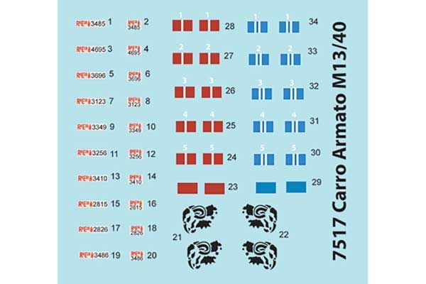 Carro Armato M13/40 (Italeri 7517) 1/72