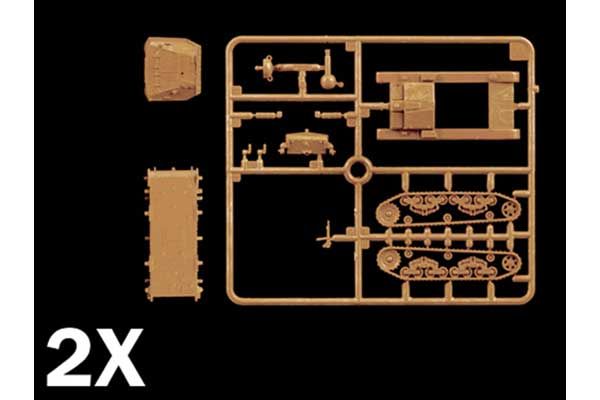 Semovente M40 с пушкой 75/18 (Italeri 7519) 1/72