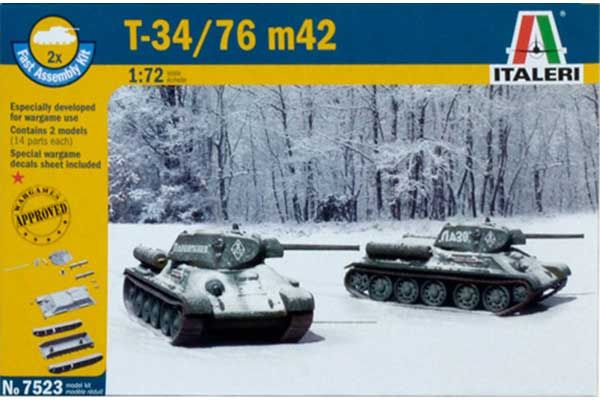 Т-34/76 м42 (ITALERI 7523) 1/72