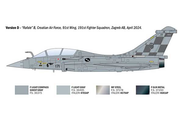 Rafale B (Italeri 90092) 1/72