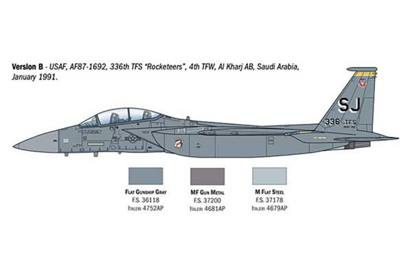 F-15E Strike Eagle (Italeri 90166) 1/72