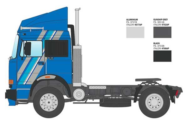 IVECO 190.38 CowBoy (Italeri 90767) 1/24