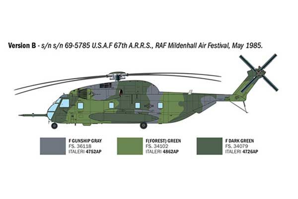 HH-53C Super Jolly Green Giant (Italeri 91035) 1/72