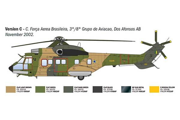 AS332 Super Puma (Italeri 91096) 1/72