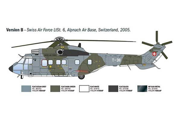 AS332 Super Puma (Italeri 91096) 1/72