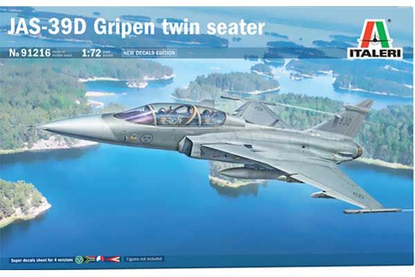 JAS-39D Gripen Twin Seater (Italeri 91216) 1/72
