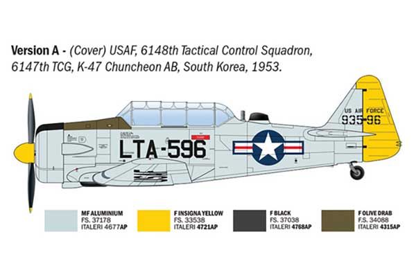 T-6G Texan (Italeri 92652) 1/48