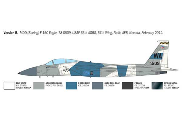 F-15C Eagle (Italeri 92763) 1/48