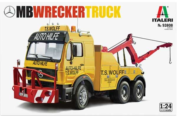 Mercedes-Benz Wrecker Truck (Italeri 93808) 1/24
