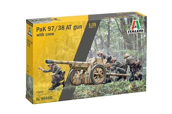 Пушка Pak 97/38 AT с расчетом (Italeri 96460) 1/35