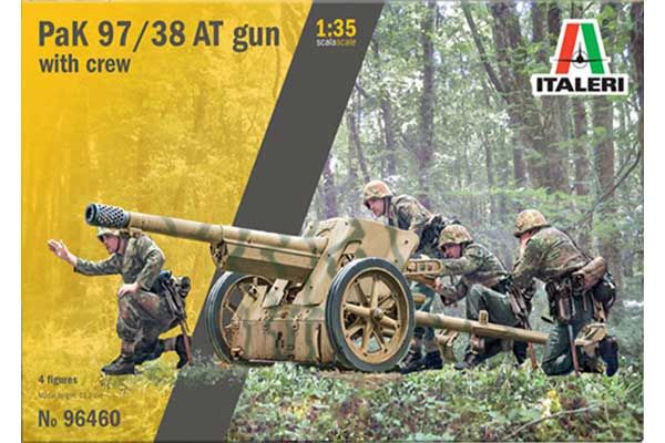 Пушка Pak 97/38 AT с расчетом (Italeri 96460) 1/35