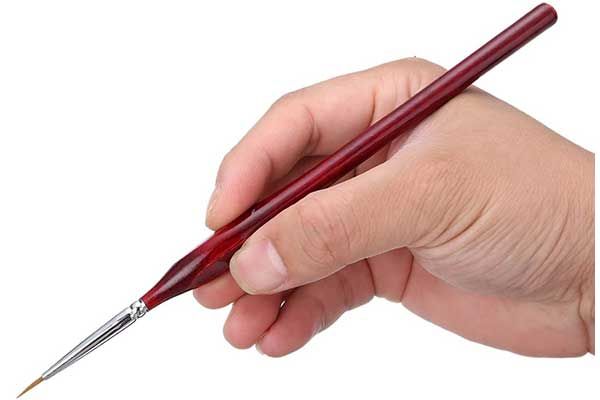 Пензлі для мініатюр 3шт. 0 / 00 / 000 Пензлі для мініатюр 3шт. 0 / 00 / 000