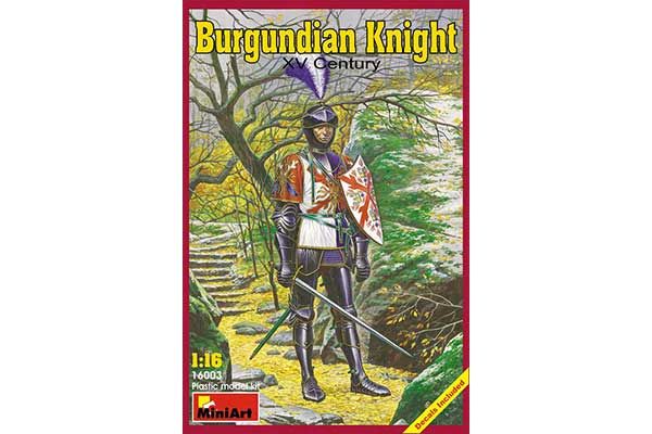 Бургундский рыцарь, XV век (MiniArt 16003) 1/16