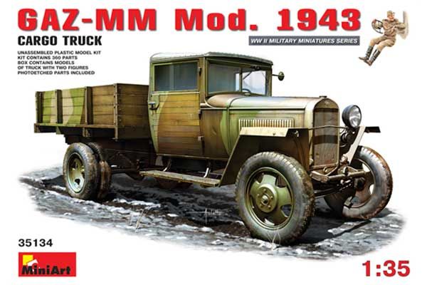 ГАЗ-ММ зр. 1943 (MiniArt 35134) 1/35 ГАЗ-ММ зр. 1943 (MiniArt 35134) 1/35