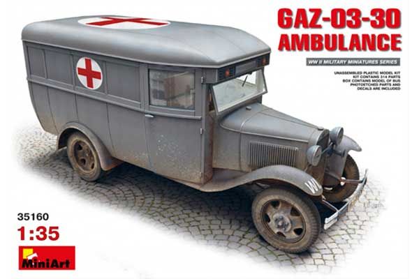 ГАЗ-03-30 Санитарный (MiniArt 35160) 1/35