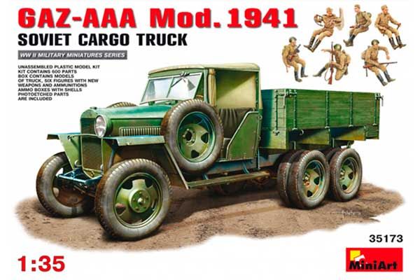 ГАЗ-AAA Зр. 1941 р. (MiniArt 35173) 1/35 ГАЗ-AAA Зр. 1941 р. (MiniArt 35173) 1/35