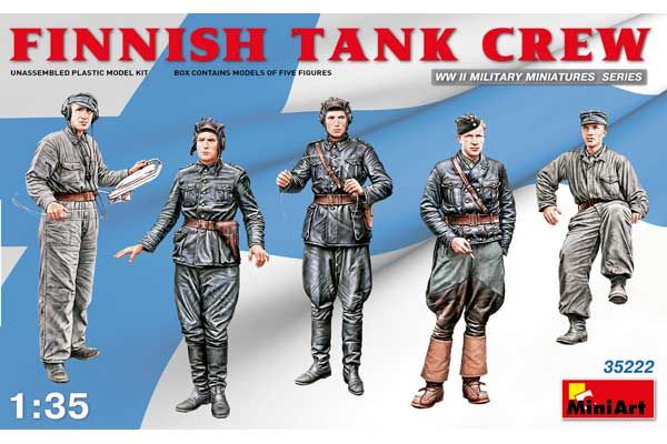 Фінський танковий екіпаж (MiniArt 35222) 1/35