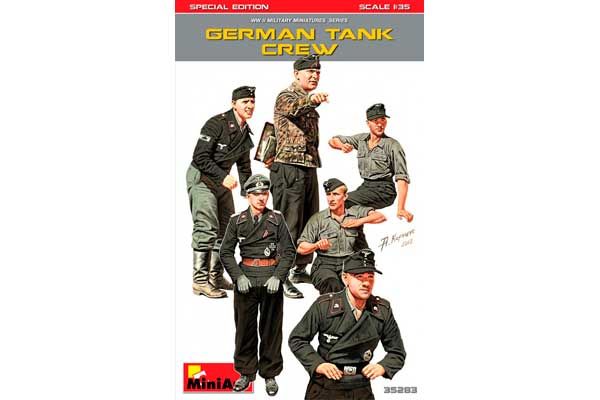 Німецький танковий екіпаж (MiniArt 35283) 1/35 Німецький танковий екіпаж (MiniArt 35283) 1/35