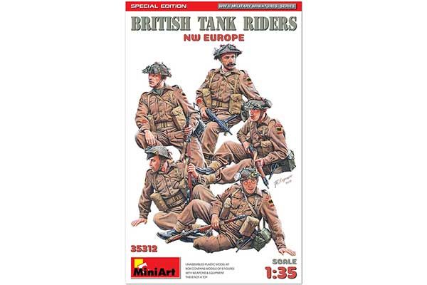 Британська піхота на броні. Північно-Західна Європа (MiniArt 35312) 1/35 Британська піхота на броні. Північно-Західна Європа (MiniArt 35312) 1/35