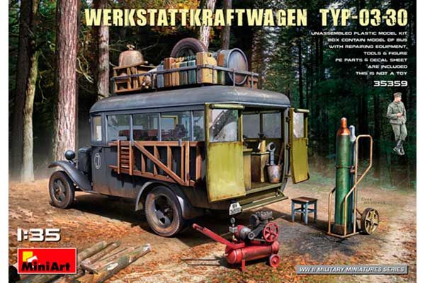 WERKSTATTKRAFTWAGEN TYP-03-30 (MiniArt 35359) 1/35