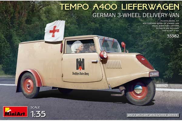 Tempo A400 Lieferwagen (MiniArt 35382) 1/35