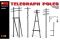 Телеграфные столбы (MiniArt 35541a) 1/35
