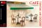 Мебель и посуда для кафе (MiniArt 35569) 1/35