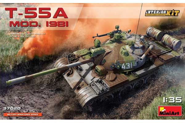 T-55A Мод. 1981 (MiniArt 37020) 1/35 T-55A Мод. 1981 (MiniArt 37020) 1/35