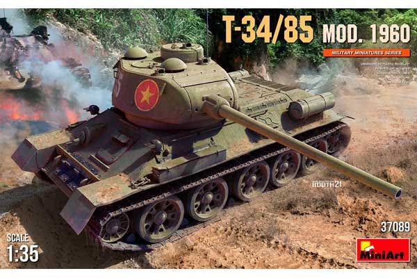 Т-34/85 мод. 1960 (MiniArt 37089) 1/35 Т-34/85 мод. 1960 (MiniArt 37089) 1/35