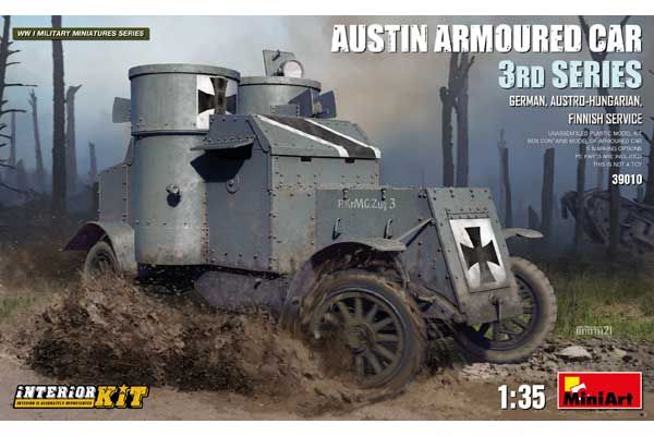Бронеавтомобиль AUSTIN 3-й серии. Немецкая, австро-венгерская, финская служба (MiniArt 39010) 1/35