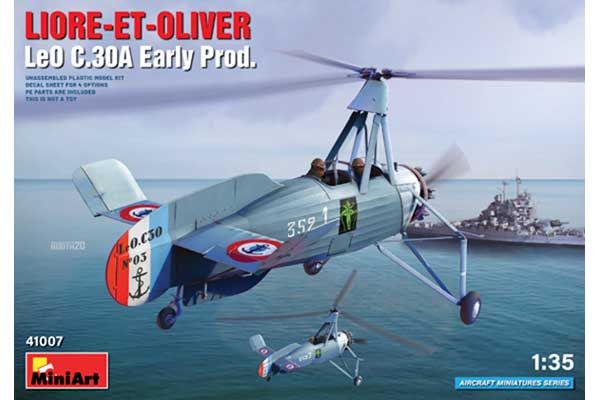 LIORE-ET-OLIVER LeO C.30A Раннего Производства (MiniArt 41007) 1/35