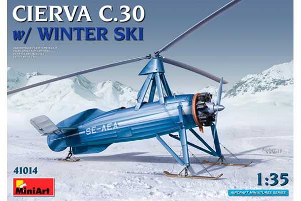 CIERVA C.30 с лыжами (MiniArt 41014) 1/35 CIERVA C.30 с лыжами (MiniArt 41014) 1/35