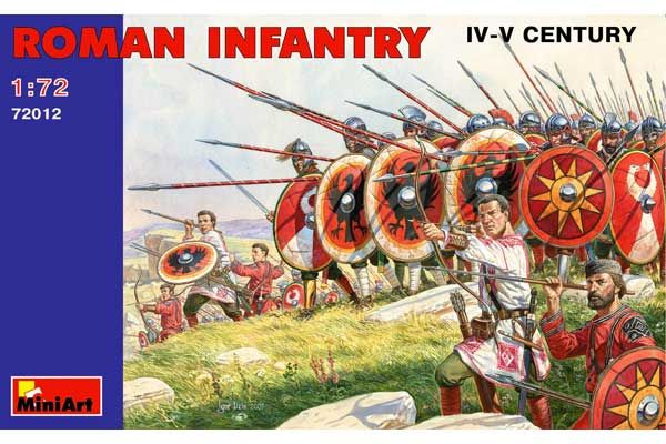 Римська піхота IV-V сторіччя (MiniArt 72012) 1/72 Римська піхота IV-V сторіччя (MiniArt 72012) 1/72