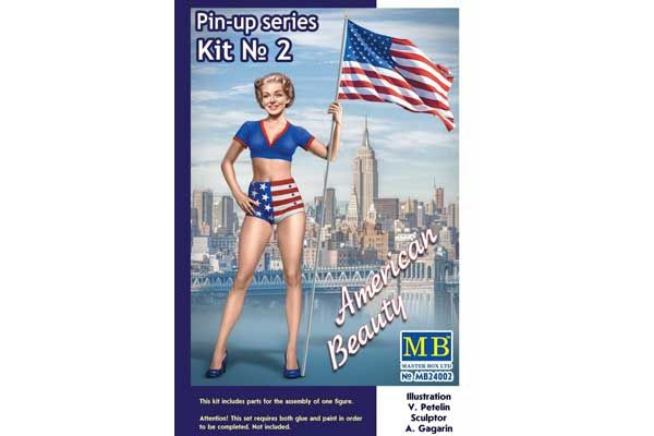 Серія Pin-up: Бетті, набір №2 (Master Box 24002) 1/24 Серія Pin-up: Бетті, набір №2 (Master Box 24002) 1/24
