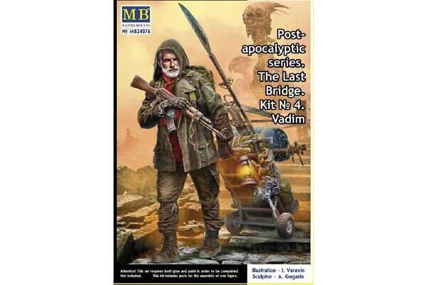 Постапокаліптика. Останній Міст. Набір №4. Вадим (Master Box 24076) 1/24