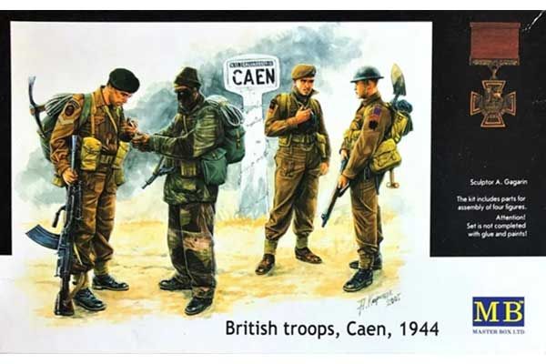 Британські війська, Кан 1944 р. (Master Box 3512) 1/35 Британські війська, Кан 1944 р. (Master Box 3512) 1/35