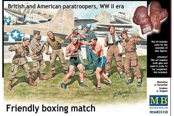 "Товариський боксерський матч" (Master Box 35150) 1/35 "Товариський боксерський матч" (Master Box 35150) 1/35