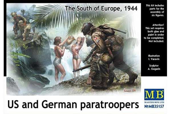 Парашутисти США і Німеччини (MASTER BOX 35157) 1/35 Парашутисти США і Німеччини (MASTER BOX 35157) 1/35