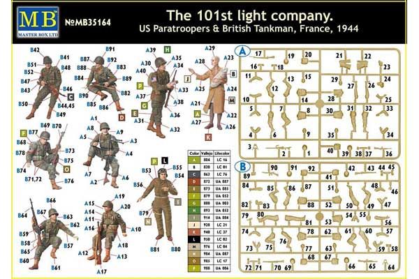101-ша повітряно-десантна дивізія (Master Box 35164) 1/35 101-ша повітряно-десантна дивізія (Master Box 35164) 1/35